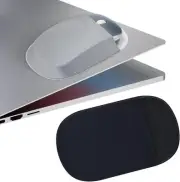 2Pcs Stick-On Laptop Mouse Holder for Laptop, Elastic Mouse Case for Wireless