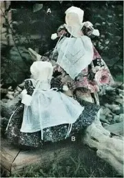 NEW PATTERN ~ HANDKERCHIEF DOLL / CHURCH DOLL ~