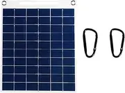 10W 5V Waterproof Portable Solar Panel - Dual USB Charger for Outdoor Camping & Adventures