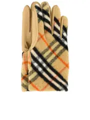 Burberry Large Bias Check Gloves