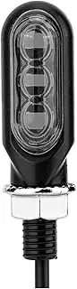 Motorcycle Mini Led Turn Signal Lights Amber Flowing Directional Signal Lamp Intermitentes Moto for Cafe Racer