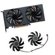 1PC For Graphics Card Cooling Fan 4Pin RX5600XT 5700 6600 6600XT 6700