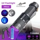 UV Torch Ultra Violet LED Flashlight Blacklight Light 395 nM Inspection Lamp