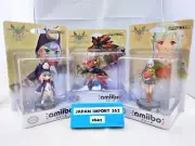 Monster Hunter Stories 2 Amiibo 3 Types Set Razewing Liolaeus + Ena + Tsukino