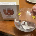 日本拉拉熊不倒翁透明杯