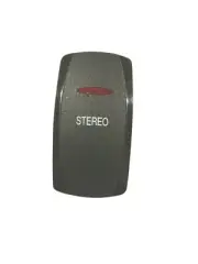 Carling Red Lighted "Stereo" Switch Cover