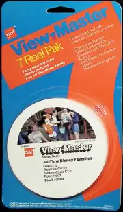 All-Time Disney Favorites Vintage 3d View-Master 7 Reel Set SEALED