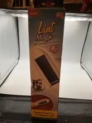 Lint Magic: Self Cleaning Lint Brush - Pill Fuzz Lint Pet Hair - As Seen On TV