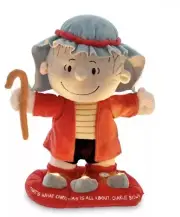 2024 Snoopy Peanuts Linus Hallmark Plush Animated Speech What Christmas Is 12"