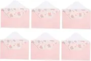 HOODANCOS 1 Set Floral Animal Letter and Envelope Set Vintage Writing Supplies for Weddings Invitations and Special Events Elegant Design for Thank You Notes and Greeting Cards