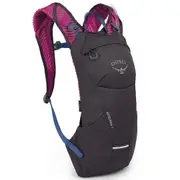 Osprey Kitsuma 3 Hydration Pack Bag w/ Water Reservoir in Space Travel Grey - One Size