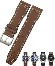[GUMMMY] Cow Leather Watchband 20mm 21mm 22mm Suitable for IWC Pilot Portfino Mark ⅩⅢ IW3270 Calfskin Watch Strap Free Tools