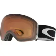 Oakley OO 7050-75 Flight Deck Matte Black Prizm Snow Persimmon Lens Ski Goggles