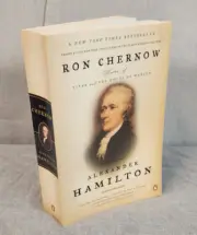 Alexander Hamilton Ron Chernow Paperback Book 9" x 6" x 3" NEW