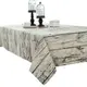 復古木紋桌巾140cmx180cm