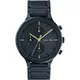 Calvin Klein 凱文克萊 兩地時間時尚腕錶/藍/38mm/CK25200242