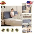 King-Sized Wedge Pillow - Luxurious Triangular Reading Backrest Support Cushion