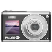 PULSE 10x Optical Zoom 4K Video Compact Camera BLACK