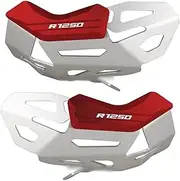 Protector Frames Engine Guards for BMW R1250 GS ADV Adventure R1250R R1250RS R1250RT R1250GS All Year Cylinder Head Guards Protector Cover Guard Crash Pads (Color : Silver-Red)