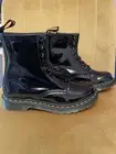 Doc Dr Martens 1460 W Patent Lamper Leather Classic 8 NEW With Box