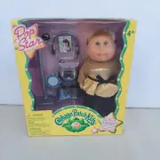 CABBAGE PATCH KIDS POP STAR COLLECTION Gold Black Outfit Mini Doll 7.5 in Aug 3