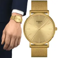 在飛比找momo購物網優惠-【TISSOT 天梭 官方授權】EVERYTIME 經典簡約