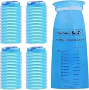 Bags Ejecting, Portable Refreshment Bag - 100 Car Rubbish Vomit Bag Tear-resistant Design Nausea Bags for Physical Discomfort, Pregnancy, Nausea, Long Travel