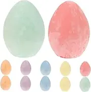 Egg Shaped Sidewalk Chalk Set 12pcs Model Toys Chalk Pastels Classroom Set for Boys and Girls Outdoor Drawing