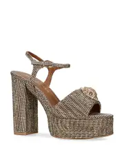 Kurt Geiger London Women's Kensington Platform High Block Heel Sandals