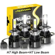 For Smart Forfour 2005-2007 6000K LED Headlight High Low Beam Light Bulb Combo (for: Smart)