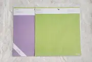 Cricut StrongGrip Purple Cutting Mat StandardGrip Green Mat 2 Pack 3 Total NEW