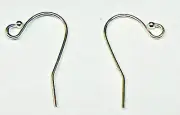 100 STERLING SILVER FRENCH HOOKS Ear Wires~ 21ga ~ 1mm Ball end~50 Pairs earring