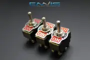 3 PCS TOGGLE SWITCH DPDT CENTER OFF TOGGLE 6 AMP 250V 10 AMP 125V 6 PIN EC-1510