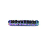 KD By AxLabs 8-String Tune-O-Matic Bridge - Burnt Chrome