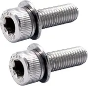 Outboard Engine 90105-08M02 97095-08025 97395-08025 90105-081A7 97075-08025 Bolt with Washer for Yamaha, 827207 8878272 for Mercury, 09117-08057 08064 08110 for Suzuki, 5030398 for Johnson Evinrude