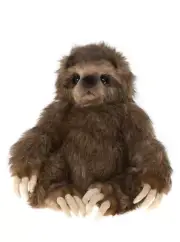 Charlie Bears - Tardy Handmade Sloth Teddy Bear Soft Plush Animal Stuffed