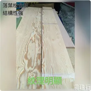 網建行® PlayWood【落葉松 結構用合板】 厚度18mm 缺貨停售 傢俱製造 地板鋪設 建築材料