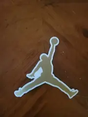 Jordan Gold Jumpman Sticker