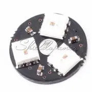 WS2812 3Bit 5V 5050 RGB LED Lamp Panel Board Round for Arduino