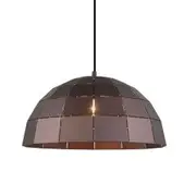 CLA Armis Iron Tiled Pendant Light Dome
