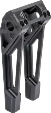 KODLIN USA Fastback Risers - 6" - Black K55123