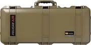 [Pelican] Air 1705 Multi-Purpose Long Hard Case no Foam (Empty Case) for Camera, Drone, Equipment, Gear, Electronics, Overlanding, Camping, and Travel (OCP Tan)
