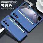 Skin Feel Protective Case Cover Glass Film+Pen for Samsung Galaxy Z Fold 6 5 4 3