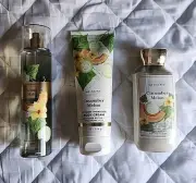 BUNDLE- Bath and Body Works Cucumber Melon- Body Mist, Body Cream, Body Lotion.