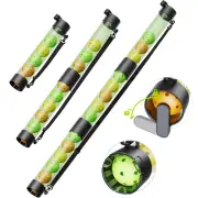 17 Balls Pickleball Ball Retriever & Ball Holder Storage with Strap, Back Sav...