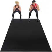Premium Large Exercise Mat Ultra Durable, Non-Slip, Workout Mats for Home Gym Flooring