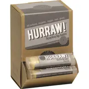 Hurraw! Lip Balm Licorice 4.3g x 24 Counter Unit