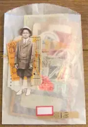 SMALL VINTAGE EPHEMERA PAPER LOT JUNK JOURNALS, SCRAPBOOK, MIXED MEDIA