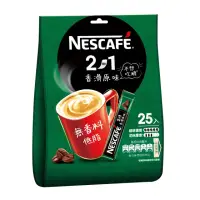 在飛比找momo購物網優惠-【NESCAFE 雀巢咖啡】二合一香滑原味咖啡25入/袋(1