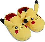 [Pokémon] Boys Pikachu Costume Slippers - Gotta Catch Em All - Official 3D Plush Slippers